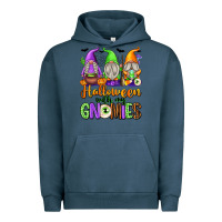 Pigment Midnight Navy halloween with my gnomies Urban Hoodie - texasbilliewilder