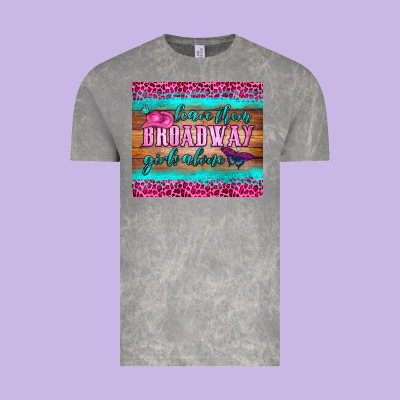 Leave Them Broadway Girls Alone Tumbler Vintage Tee Designed By Hra Design Shop
