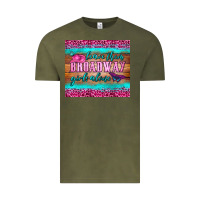 Vintage Olive leave them broadway girls alone tumbler Vintage Tee - HRA Design Shop