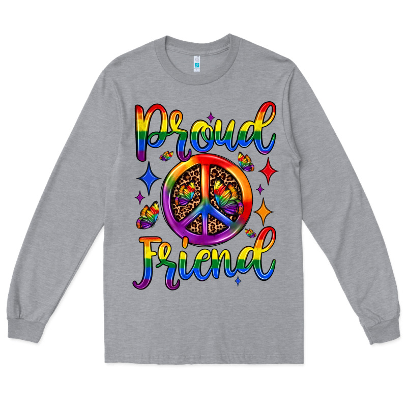 Proud Friend Long Sleeve Tee by JahusDesignShop | Teevron