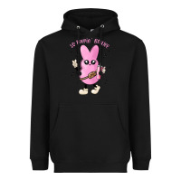 Black so peepin boujee stanley  belt bag inspired Heavyweight Hoodie - MaliasSmallBusiness