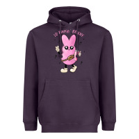 Plum so peepin boujee stanley  belt bag inspired Heavyweight Hoodie - MaliasSmallBusiness