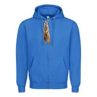 True Royal Meerkat Zipper Hoodie - LillyAllenDesigns