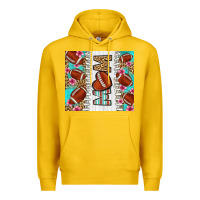 Lemon american football mom Premium Hoodie - LillyAllenDesigns