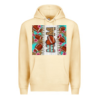 Pina Colada american football mom Premium Hoodie - LillyAllenDesigns