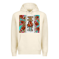 Tofu american football mom Premium Hoodie - LillyAllenDesigns