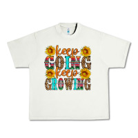 Pistachio keep going keep growing Urban Heavy Tee - HRA Design Shop