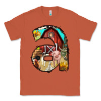 Copper farm life alphabet lowercase letters a Classic Tee - BundleAndBundleShop