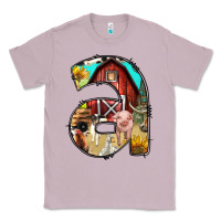 Lilac farm life alphabet lowercase letters a Classic Tee - BundleAndBundleShop