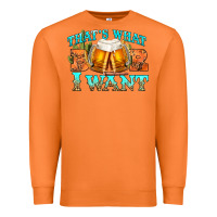 Carrot western beer thats what i want Premium Sweatshirt - NancyCooperArtShop
