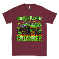 Burgundy shamrock crusher Classic Tee - Artiststas