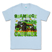 Dusty Blue shamrock crusher Classic Tee - Artiststas