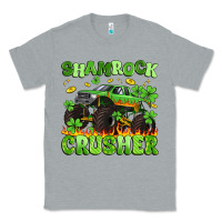 Heather Grey shamrock crusher Classic Tee - Artiststas
