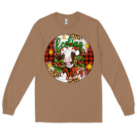 Toasted Coconut Christmas feeling jolly cow ornament Long Sleeve Tee - Artiststas