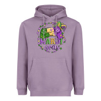 Lavender mardi gras game Heavyweight Hoodie - MaliasSmallBusiness