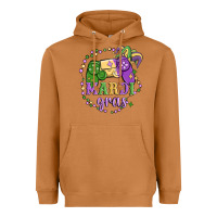 Meerkat mardi gras game Heavyweight Hoodie - MaliasSmallBusiness