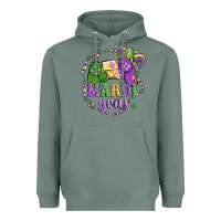 Sage mardi gras game Heavyweight Hoodie - MaliasSmallBusiness