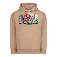 Pigment Burro blessed teacher school Urban Hoodie - NancyCooperArtShop