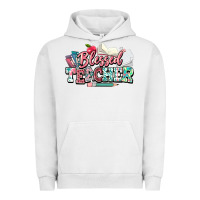 Pigment Lunar Rock blessed teacher school Urban Hoodie - NancyCooperArtShop