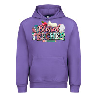Tulip blessed teacher school Urban Hoodie - NancyCooperArtShop