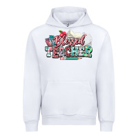 White blessed teacher school Urban Hoodie - NancyCooperArtShop