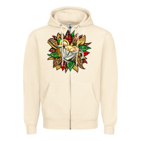 Sandshell christmas baby jesus sunflower Zipper Hoodie - Jasminsmagicworld