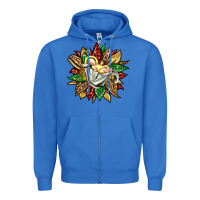 True Royal christmas baby jesus sunflower Zipper Hoodie - Jasminsmagicworld