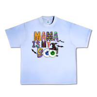 Grape Ice Mama is my Boo Urban Heavy Tee - CowhideDigitalArt