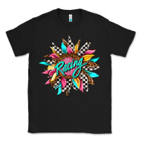 Black racing sunflower Classic Tee - AdoDesignShop