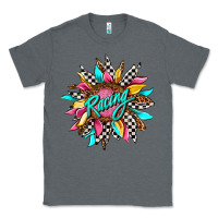 Charcoal Heather racing sunflower Classic Tee - AdoDesignShop