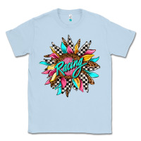 Dusty Blue racing sunflower Classic Tee - AdoDesignShop