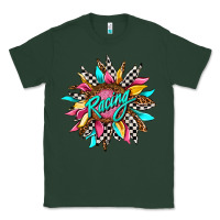 Sports Green racing sunflower Classic Tee - AdoDesignShop