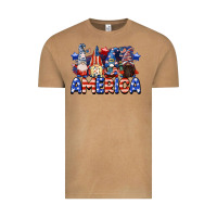 Vintage Camel America gnomes 4th of July Vintage Tee - CowGirlArtShop