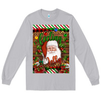 Moon Dust Christmas Feeling Jolly Santa Long Sleeve Tee - Artiststas
