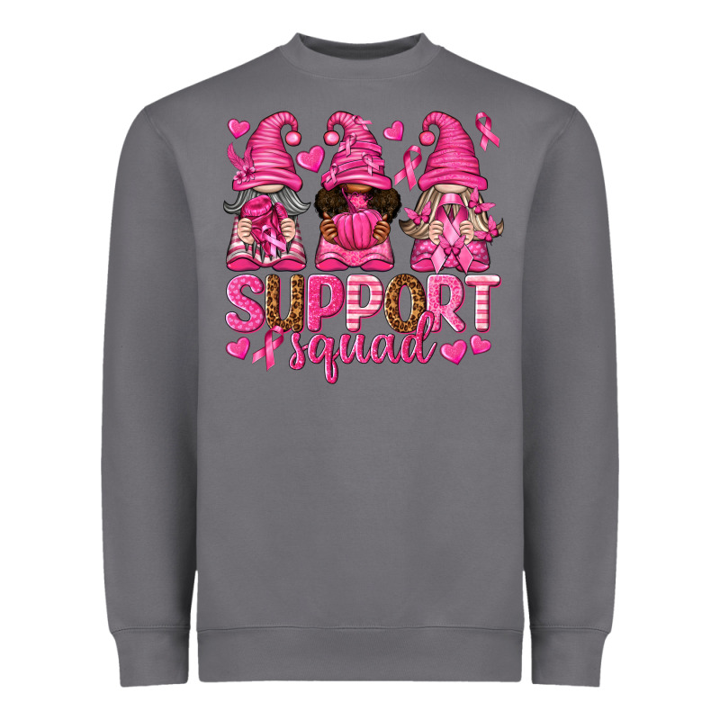 Support Squad With Gnomes Heavyweight Sweatshirt by texasbilliewilder | Teevron