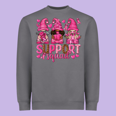 Support Squad With Gnomes Heavyweight Sweatshirt Designed By Texasbilliewilder
