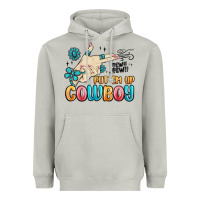 Moon Dust western turquoise put em up cowboy Heavyweight Hoodie - MaliasSmallBusiness