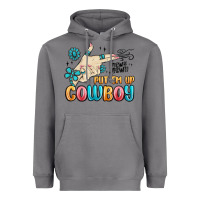 Storm western turquoise put em up cowboy Heavyweight Hoodie - MaliasSmallBusiness
