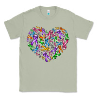 Matcha cancer ribbon heart Classic Tee - AdoDesignShop