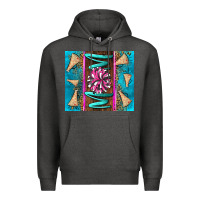 Charcoal Heather cheer mom Premium Hoodie - LillyAllenDesigns