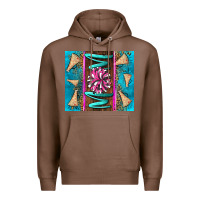 Chestnut cheer mom Premium Hoodie - LillyAllenDesigns