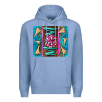 Colony Blue cheer mom Premium Hoodie - LillyAllenDesigns