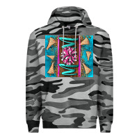 Slate Camo cheer mom Premium Hoodie - LillyAllenDesigns