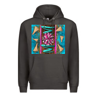 Smoke cheer mom Premium Hoodie - LillyAllenDesigns