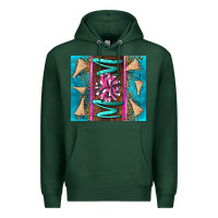 Sports Green cheer mom Premium Hoodie - LillyAllenDesigns