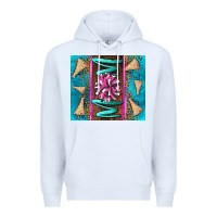 White cheer mom Premium Hoodie - LillyAllenDesigns