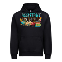 Black assistant principal Urban Hoodie - NancyCooperArtShop