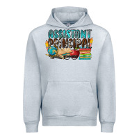 Heather Grey assistant principal Urban Hoodie - NancyCooperArtShop