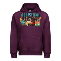 Mauve Wine assistant principal Urban Hoodie - NancyCooperArtShop