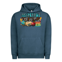 Pigment Midnight Navy assistant principal Urban Hoodie - NancyCooperArtShop